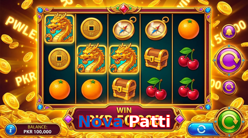 Main screen of Nova Patti pg page for PK players